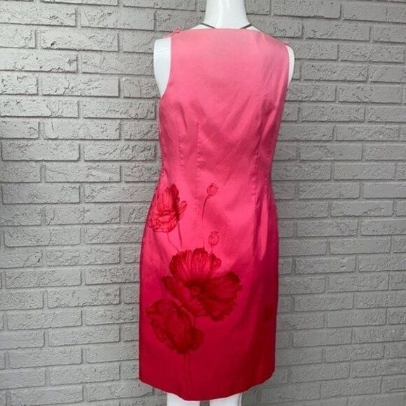 Liz Claiborne Floral Ombré Dress Size 8P - Picture 8 of 13